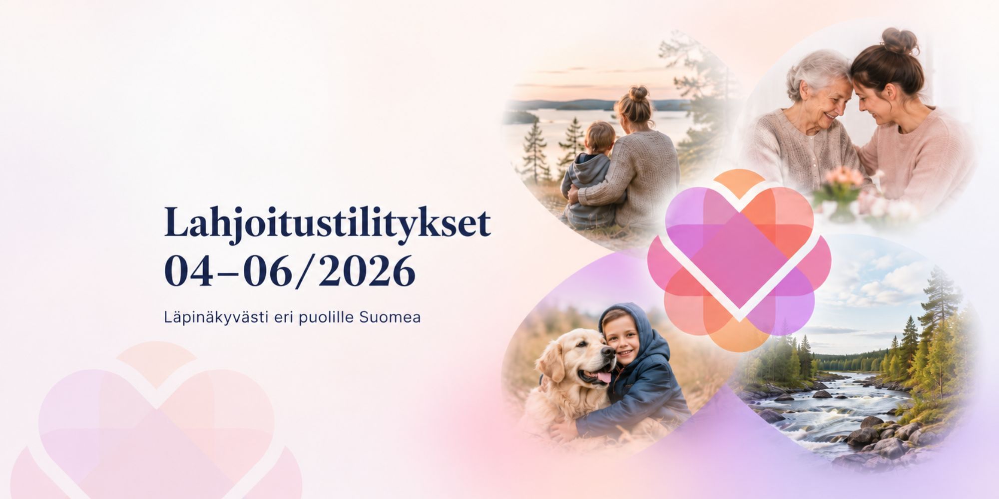 Lahjoitustilitykset 04–06/2026