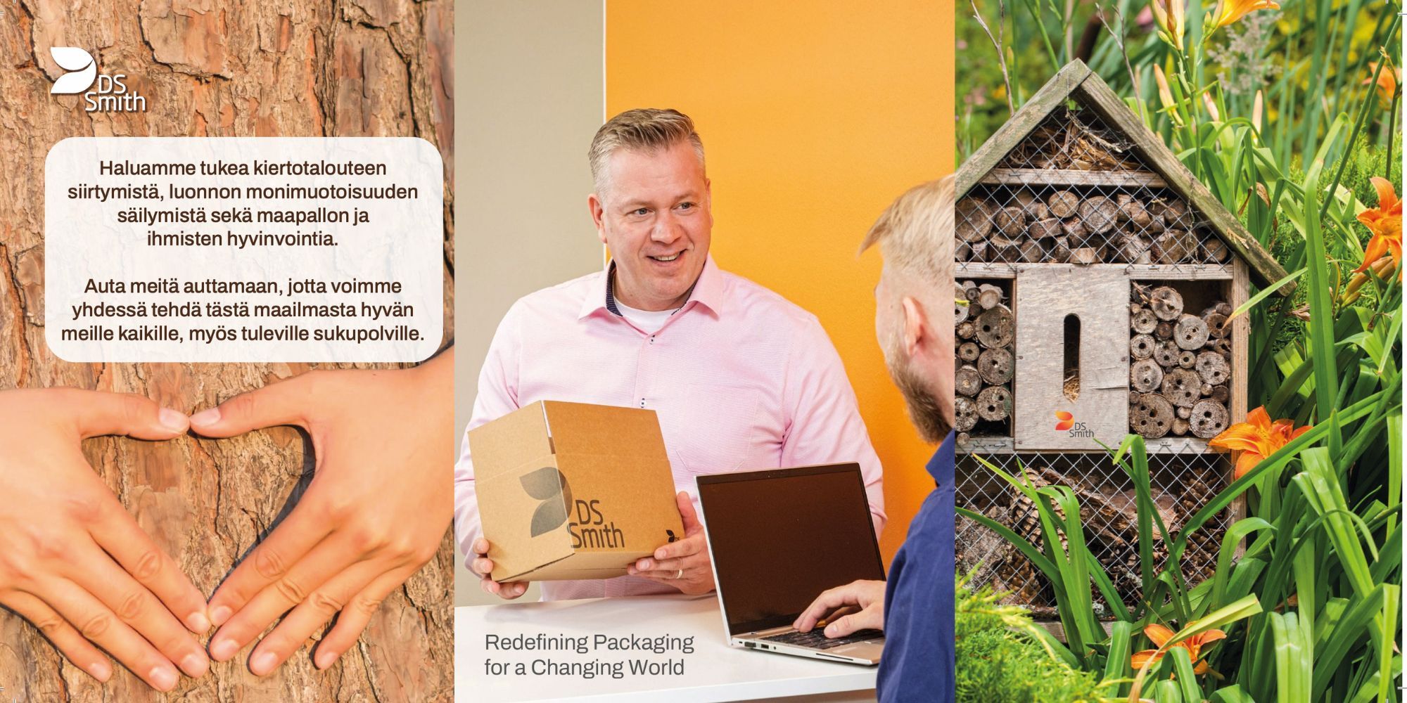 DS Smith siirtyy konkreettisiin kestävän kehityksen tekoihin Auttamisesta Arkea -järjestelmän kautta