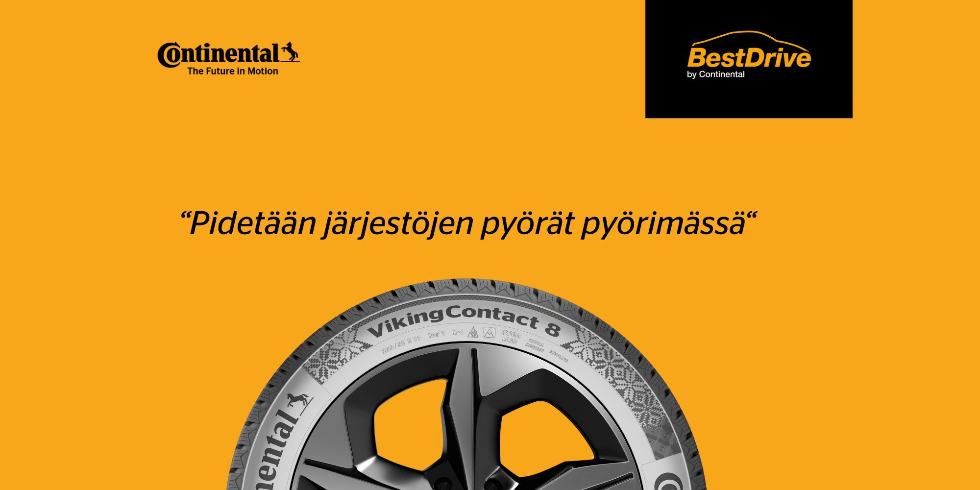 BestDrive ja Continental lahjoittavat 20 000 € suomalaisille järjestöille